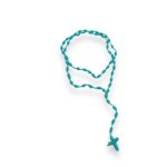 Colar Macramê Terço 45cm – 1 Und