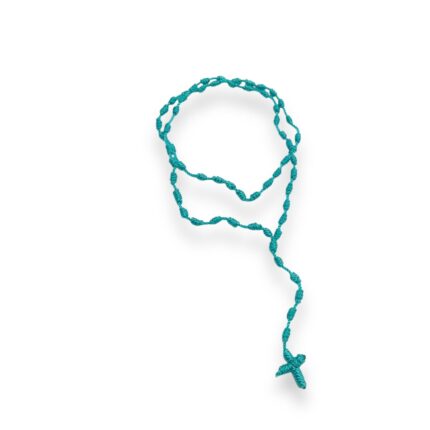 Colar Macramê Terço 45cm – 1 Und