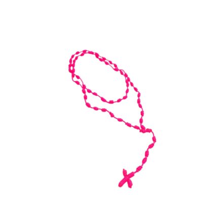 Colar Macramê Terço 45cm – 1 Und