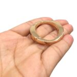Fecho Redondo Articulado 38mm Dourado – 1 Und - Imagem 3