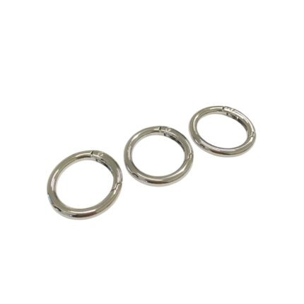 Fecho Redondo Articulado 35mm Níquel – 1 Und