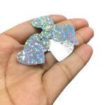 Paetê Pastilha Coração 21mm Holográfico Plástico – 20 Gramas - Imagem 3