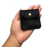 Saco Veludo 8x8cm C/Botão Pressão - 1 Und - Imagem 2