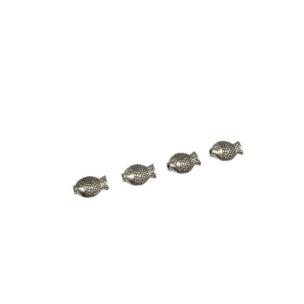 Entremeio Peixe 12mm Níquel - 1 Und