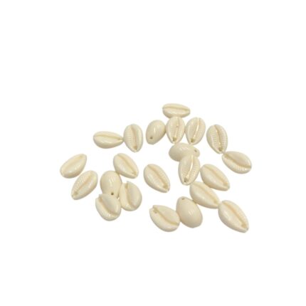 Conta Pingente Búzio 18mm Acrílico - 20 Gramas