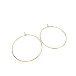 Base de Brinco Argola 45mm Dourado – Par