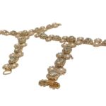 Cabedal 13cm C/Strass e Chaton Níquel – 1 Par - Imagem 3