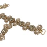 Cabedal 13cm C/Strass e Chaton Níquel – 1 Par - Imagem 4