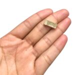 Entremeio Retangular 3x17mm Dourado - 1 Und - Imagem 2