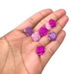 Conta Entremeio Flor 13mm Abs Colorido – 20 Gramas - Imagem 2