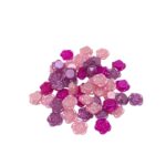 Conta Entremeio Flor 13mm Abs Colorido – 20 Gramas