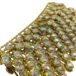 Galão Acrílico C/ Gota Strass 4cm - Metro