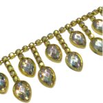 Galão Acrílico C/ Gota Strass 4cm - Metro - Imagem 3