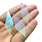 Paetê Chifre Pvc 5x32 Holográfico Irizado - 20 Gramas - Imagem 3