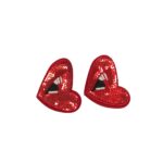 Aplique Boca 7,5cm C/ Lantejoula - 1 Und