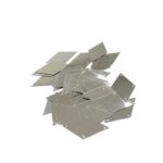 Paête Pastilha Losango C/ 4 Furos Prata - 20 Gramas