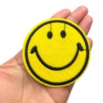 Aplique Redondo Emoji 8cm Tecido - 1 Und - Imagem 2