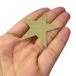 Paetê Pastilha Estrela 42mm Dourado - 20 Gramas - Imagem 3