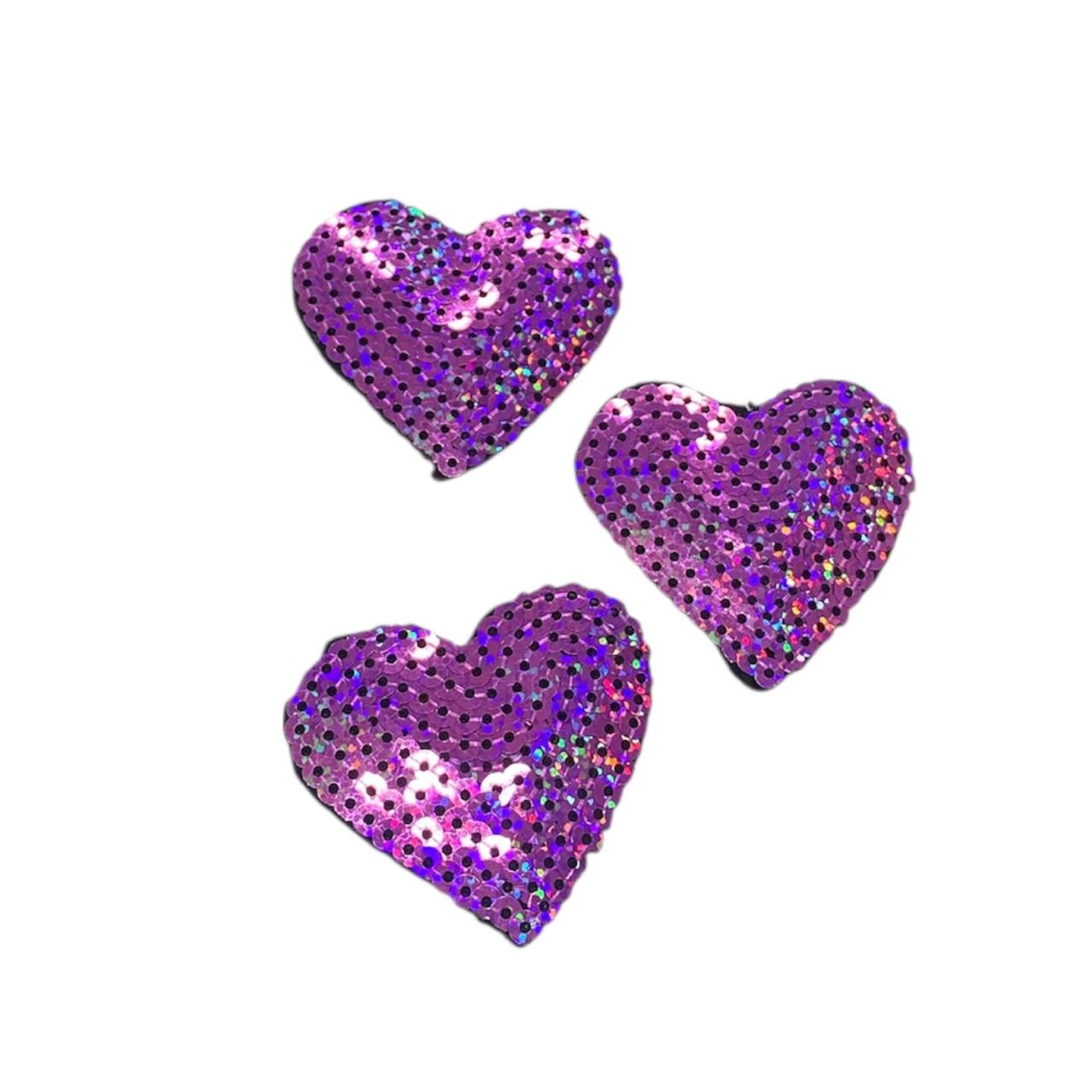 WhatsApp Image 2026-01-22 at 10.40.20 Aplique Coração C/ Lantejoula 5cm - 1 Und - Imagem 1