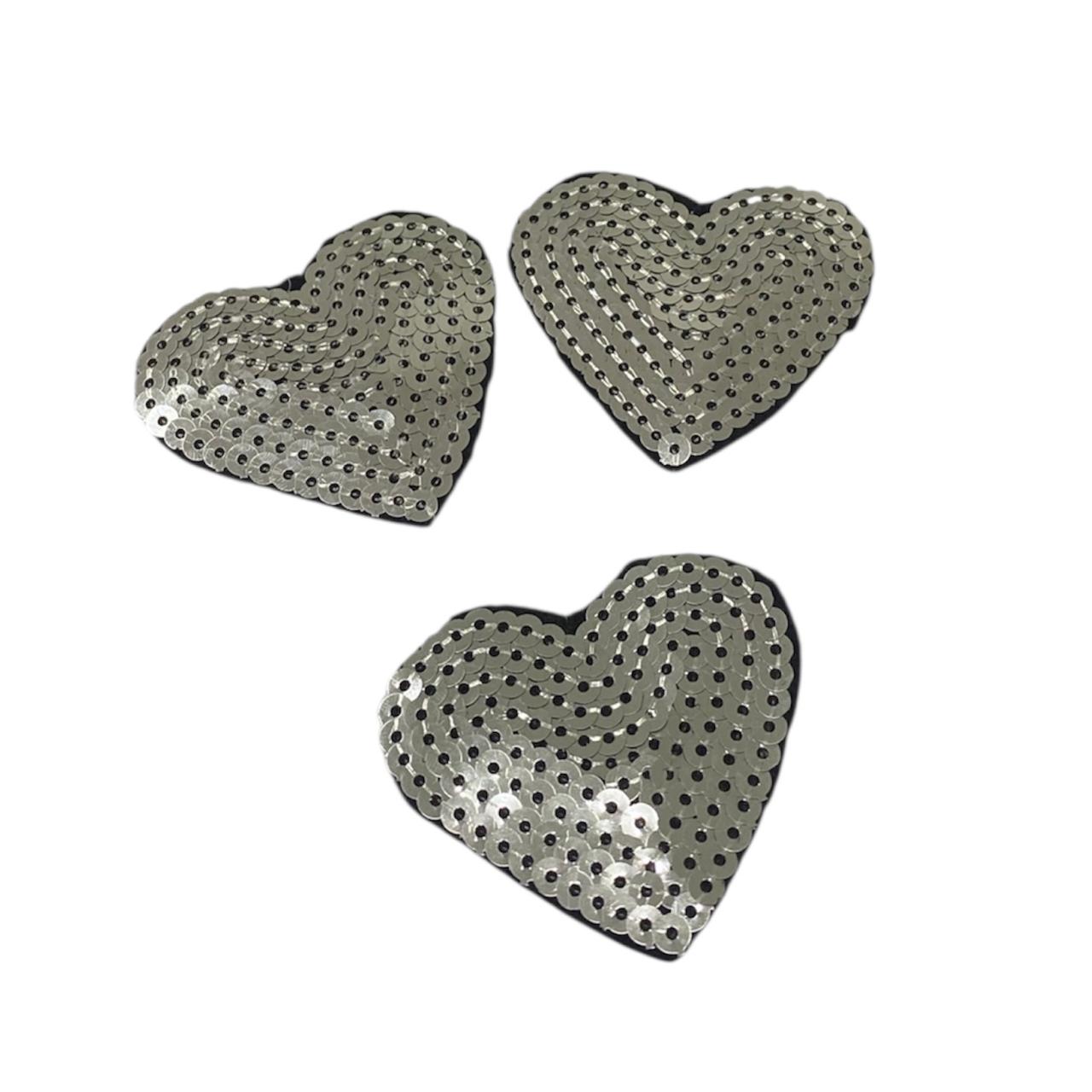 WhatsApp Image 2026-01-22 at 11.02.22 (4) Aplique Coração C/ Lantejoula 5cm – 1 Und - Imagem 1