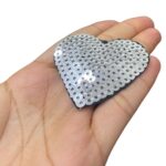 Aplique Coração C/ Lantejoula 5cm – 1 Und - Imagem 4