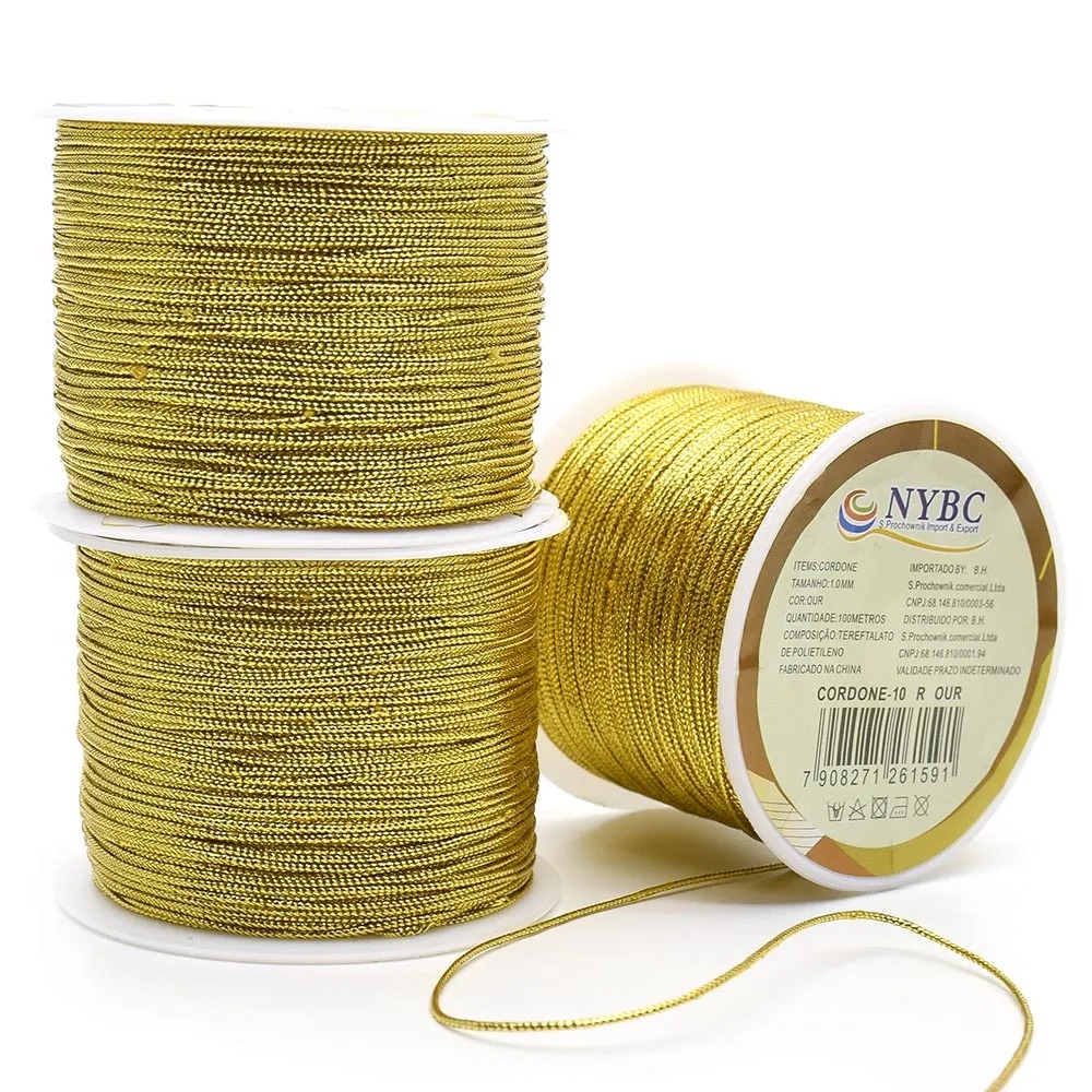 WhatsApp Image 2026-01-23 at 14.41.07 (1) Cordone 1.0mm Dourado– Metro - Imagem 1