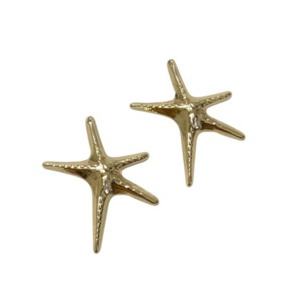 Pingente Estrela Do Mar 55mm Dourado - 1 Und