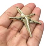 Pingente Estrela Do Mar 55mm Dourado - 1 Und - Imagem 4