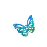 Paetê Pastilha Borboleta 60x74mm Holográfica - 20 Gramas - Imagem 7