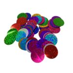 Paetê Pastilha Redondo 29mm Holográfica - 20 Gramas - Imagem 4