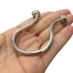 Passador Trabalhado Curvado 65mm Níquel – 1 Und - Imagem 3