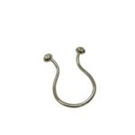 Passador Trabalhado Curvado 65mm Níquel – 1 Und