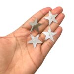 Paetê Pastilha Estrela 26mm C/ Furo No Meio - 20 Gramas - Imagem 2