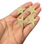 Paetê Pastilha Estrela 26mm C/ Furo No Meio – 20 Gramas - Imagem 2