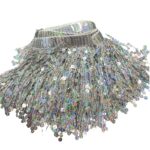 Galão Franja Paetê 15cm Holográfico - Metro - Imagem 5