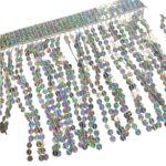 Galão Franja Paetê 15cm Holográfico - Metro - Imagem 3