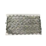 Galão Passamanaria 2cm C/ Strass Abs Níquel - Metro - Imagem 3