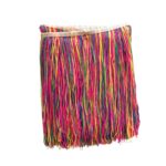 Galão Franja De Seda 30cm Multicor - Metro