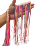 Galão Franja De Seda 30cm Multicor - Metro - Imagem 2