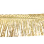 Galão Franja Trabalhado 8cm Dourado - Metro - Imagem 3