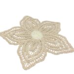 Aplique Flor 15cm Crochê – 1 Und - Imagem 3