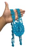 Aplique Flor 42cm Crochê - 1 Und - Imagem 2