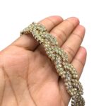 Galão Aljofre 2cm Ondulado C/ Strass Níquel - Metro - Imagem 3