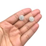 Botão Strass 12mm Níquel - 1 Und - Imagem 2