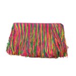 Galão Franja De Tecido 15cm Multicor – Metro