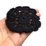 Aplique Flor 8,5cm Crochê – 1 Und - Imagem 4