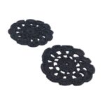 Aplique Flor 8,5cm Crochê – 1 Und - Imagem 3