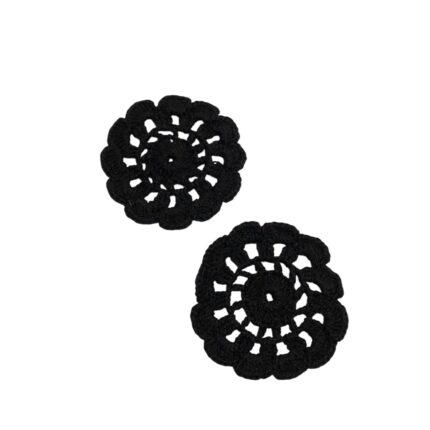 Aplique Flor 8,5cm Crochê – 1 Und