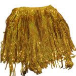 Galão Franja Paetê 30cm Holográfico – Metro