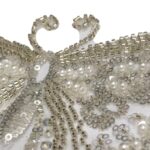 Aplique Tule Borboleta 13x20cm Níquel – 1 Und - Imagem 2